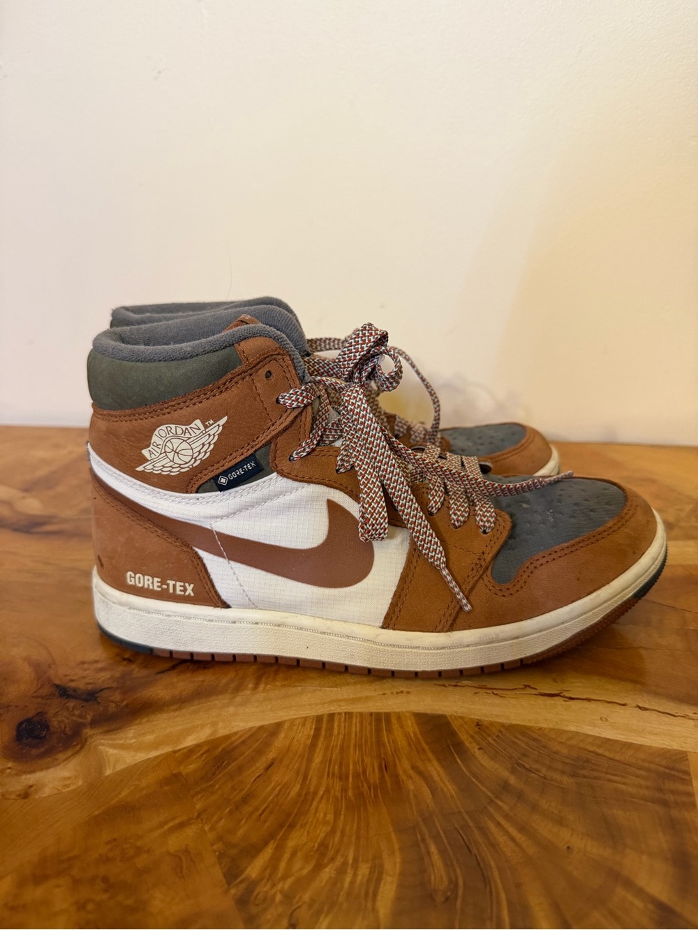 Air Jordan 1 High Element GORE-TEX Legend Coffee Green Size 7 Gorpcore